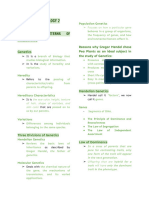 Patterns of Inheritance Reviewer (Gen Bio 2)