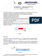 Travaux Dirigés SJP2 Thermo 2