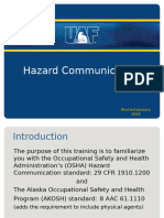 Hazard Communication 2022