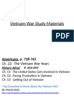 Vietnam War Study Materials