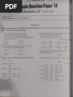 Adobe Chemistry Sample Ques. Paper 14