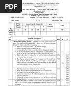 Model Exam QP- Python S10