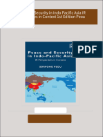 Peace and Security in Indo Pacific Asia IR Perspectives in Context 1st Edition Peou download pdf