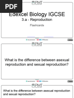 Flashcards - 3a Reproduction - Edexcel Biology IGCSE