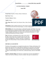 Turkey Country Profile