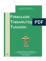 Formulaire Thérapeutique Tunisien 2ed