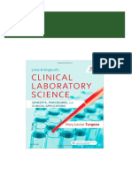 (eBook PDF) Linne & Ringsrud's Clinical Laboratory Science: Concepts, Procedures, and Clinical Applications 8th Edition 2024 Scribd Download