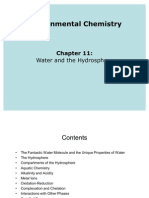 Ch11 Water and The Hydrosphere