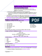 2 - Phonetics and Phonology