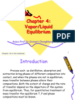 Vapor/Liquid Equilibrium