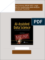 [Ebooks PDF] download AI-Assisted Data Science (MEAP V02): Large Language Models for multimodal data analysis Immanuel Trummer full chapters