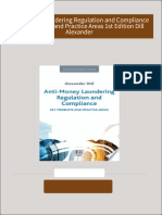 Instant Access to Anti Money Laundering Regulation and Compliance Key Problems and Practice Areas 1st Edition Dill Alexander ebook Full Chapters