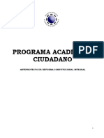 Programa Academico Ciudadano