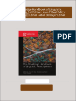 Download full The Routledge Handbook of Linguistic Prescriptivism 1st Edition Joan C Beal Editor Morana Lukač Editor Robin Straaijer Editor ebook all chapters