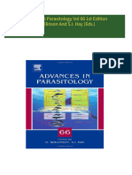 Download full Advances in Parasitology Vol 66 1st Edition D. Rollinson And S.I. Hay (Eds.) ebook all chapters