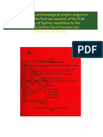 The Mamasani archaeological project stage one a report on the first two seasons of the ICAR University of Sydney expedition to the Mamasani District Fars Province Iran University Of Sydney All Chapters Instant Download