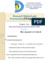 Research Method and Presentation Chapter 2-1