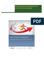 Get New Product Development Process Benchmarks And Performance Metrics Edgett PDF ebook with Full Chapters Now