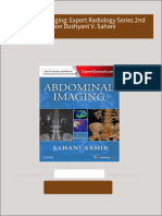 Abdominal Imaging: Expert Radiology Series 2nd Edition Dushyant V. Sahani download pdf