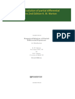 Get Numerical solution of partial differential equations 2nd Edition K. W. Morton free all chapters