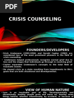 CRISIS COUNSELING [Read-Only]