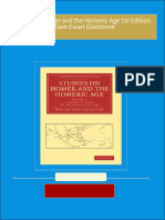 Get Studies on Homer and the Homeric Age 1st Edition William Ewart Gladstone PDF ebook with Full Chapters Now