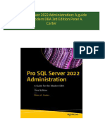 PDF Pro SQL Server 2022 Administration: A guide for the modern DBA 3rd Edition Peter A. Carter download