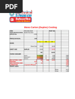 Corrugation Costing Duplex