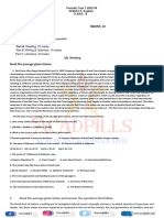 X English Periodic Test-1 2023-24 Paper