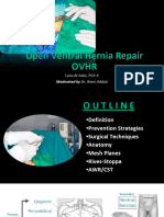 Evolving Techniques in Open Ventral Hernia Repair: From Traditional Methods to Component Separation by Dr. Lana Al-Sabe