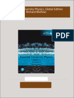 Essential University Physics, Global Edition Richard Wolfson All Chapters Instant Download