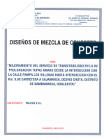 Diseño de Mezcla