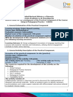 Guide for the Development of the Practical Component - Unit 2 - Phase 3 - Practical Component - Educational and Pedagogical Practice (1)