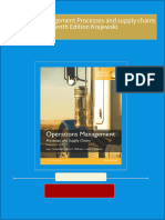 Download full Operations management Processes and supply chains Eleventh Edition Krajewski ebook all chapters