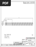 THK BNS2020 SPLINED BALL SCREW