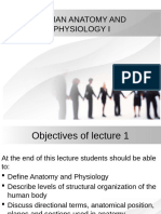 Anatomy and Physiology Lecture1 and 2