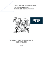 Normas INPer Instituto Nacional de Perinatologia