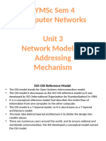 Unit 3 - Network Models & Addressing Mechanism