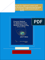 Full download Practical Methods for Optimal Control and Estimation Using Nonlinear Programming Second Edition Advances in Design and Control John T. Betts pdf docx