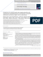 Comparison of a sentinel lymph node mapping algorithm and comprehensive lymphadenectomy in the detection of stage IIIC