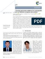 Film-forming electrolyte additives for rechargeable lithium-ion batteries_ progress and outlook(科研通-ablesci.com)