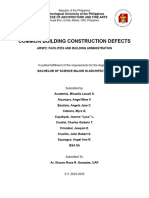 COMMON-BUILDING-CONSTRUCTION-DEFECTS