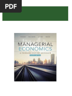 Instant download Managerial Economics 4th Edition (eBook PDF) pdf all chapter