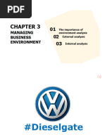 Chapter 3. Managing Business Environment