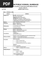 Scholars UT2 Syllabus