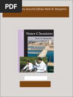 Download ebooks file Water Chemistry Second Edition Mark M. Benjamin all chapters