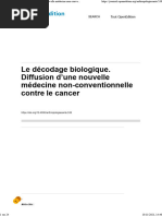 Le décodage biologique_cancer