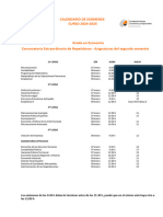 ECO Calendario Examenes 2024 2025