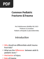 9-Common Pediatric Fractures and Trauma Alsiddiky (Updated 10-2017)