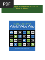 Download full Programming the World Wide Web 8th Edition Robert W. Sebesta ebook all chapters